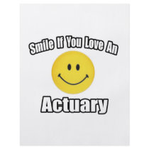 Smile If You Love an Actuary Personalized Flyer