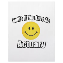 Smile If You Love an Actuary letterhead
