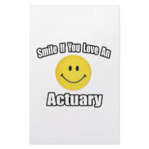 Smile If You Love an Actuary stationery