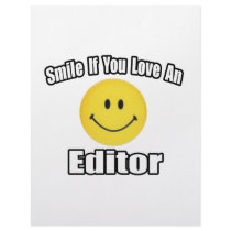 Smile If You Love an Editor letterhead