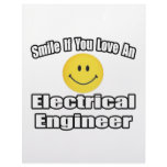 Smile If You Love An Electrical Engineer Customized Letterhead