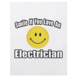 Smile If You Love an Electrician Flyer Design