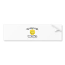 Smile If You Love Being Muslim bumper stickers by Muslim_Shirts Smile If You Love Being Muslim bumper stickers