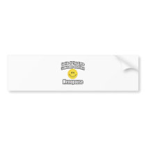 Smile If You Love Someone Battling Menopause Bumper Sticker