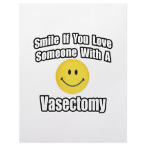 Smile If You Love Someone With A Vasectomy Personalized Letterhead