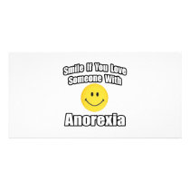 Smile If You Love Someone With Anorexia photo cards