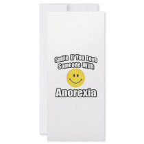 Smile If You Love Someone With Anorexia rack cards