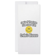 Smile If You Love Someone With Crohn's Disease rack cards by Crohns_Disease Smile If You Love Someone With Crohn's Disease rack cards