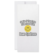 Smile If You Love Someone With Down Syndrome rack cards