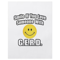 Smile If You Love Someone With G.E.R.D Flyer