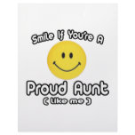Smile If You're a Proud Aunt (Like Me) Letterhead Template