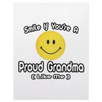 Smile If You're a Proud Grandma (Like Me) letterhead by Proud_Grandma_Shirts Smile If You're a Proud Grandma (Like Me) letterhead