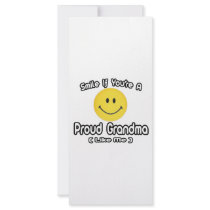 Smile If You're a Proud Grandma (Like Me) rack cards