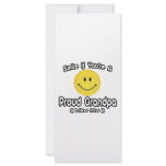 Smile If You're a Proud Grandpa (Like Me) Custom Rack Card
