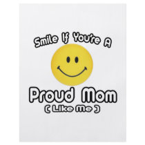 Smile If You're a Proud Mom (Like Me) flyers