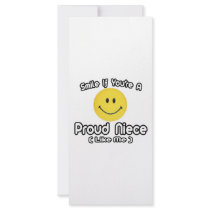 Smile If You're a Proud Niece (Like Me) rack cards