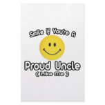 Smile If You're a Proud Uncle (Like Me) Stationery Design