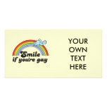 SMILE IF YOU'RE GAY PHOTO CARD