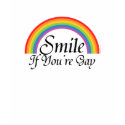 Smile if youre gay t-shirts by Neurotic_Designs Smile if youre gay t-shirts