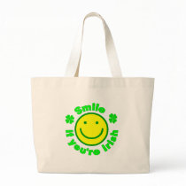 Smile if you're Irish /6 Tote Bags