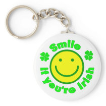 Smile if you're Irish /6 Key Chains