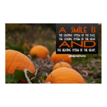 Smile Inspirational Poster Print