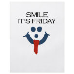 Smile It's Friday Flyer Design