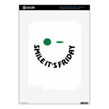 Smile It's Friday iPad 3 Decals