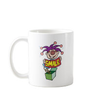 Smile ~ Jack Box Toy Word Play Mugs