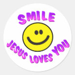 Smile, Jesus Loves You Sticker