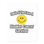 Smile...Love a Bladder Cancer Survivor Postcards