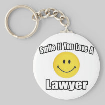 Smile...Love a Lawyer Keychain