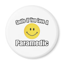 Smile...Love a Paramedic magnets