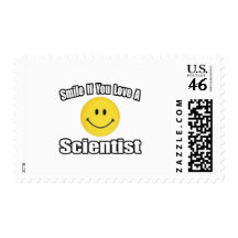 Smile...Love a Scientist Postage