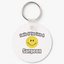 Smile...Love a Surgeon keychains by SurgeonShirts Smile...Love a Surgeon keychains