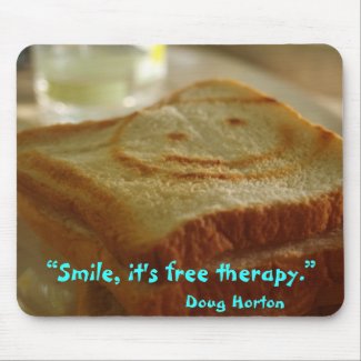 Smile Motivational Print : Mouse Pad mousepad