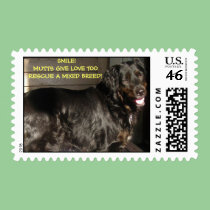 SMILE!MUTTS GIVE LOVE TOO RESCUE... postage