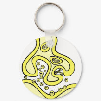 Smile Neurotransmitters keychains