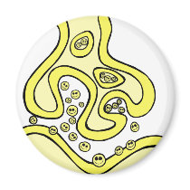 Smile Neurotransmitters Magnet