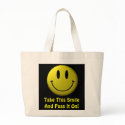 Smile On! Pass It On bags
