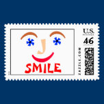 "SMILE" postage
