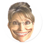 Smile Sarah Round Stickers