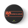 Smile to unlock button