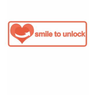 Smile to unlock shirt
