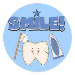 SMILE - Tooth T-shirts and Gifts stickers