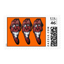 Smile when you say that... postage stamps