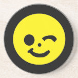 SMILE WINK BEVERAGE COASTERS