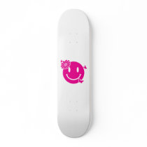 Smile_with_Flower Skate Decks