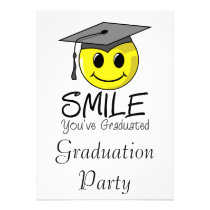Smile You've Graduated invitations
