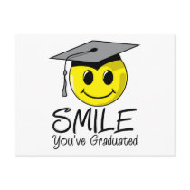 Smile You've Graduated Postcards